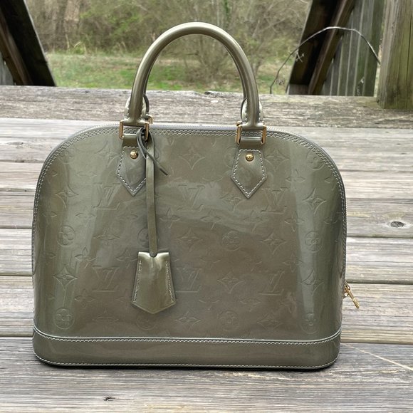 Louis Vuitton Bag VERNIS Alma PM Rose Florentin Mo - Picture 3 of 14